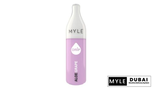 Myle Drip Aloe Grape Disposable Device