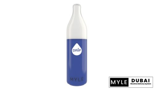 Myle Drip Blue Razz Disposable Device