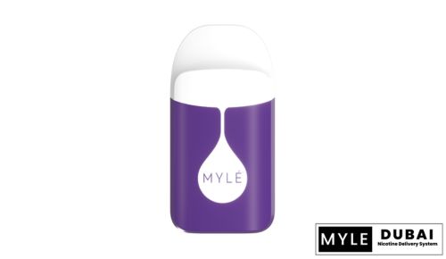 Myle Micro Blue Razz Disposable Device