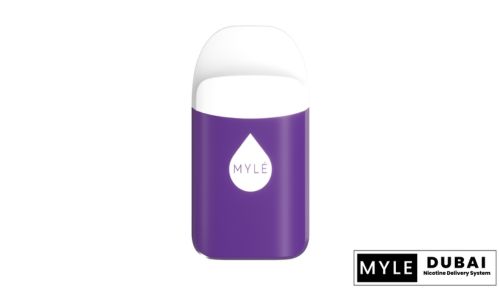 Myle Micro Blue Razz Disposable Device