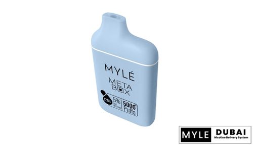 Myle Meta Box Blueberry lemon Disposable Device