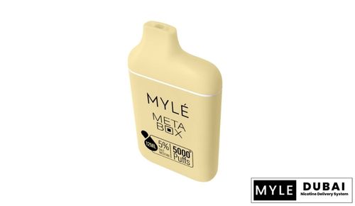 Myle Meta Box French Vanilla Disposable Device