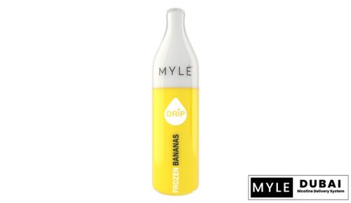 Myle Drip Frozen Bananas Disposable Device