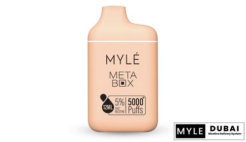 Myle Meta Box Georgia Peach Disposable Device