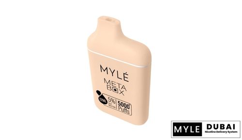 Myle Meta Box Georgia Peach Disposable Device