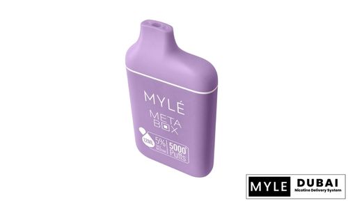 Myle Meta Box Grape Mint Disposable Device