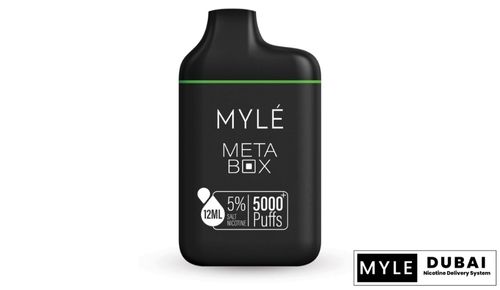 Myle Meta Box Iced Apple Disposable Device