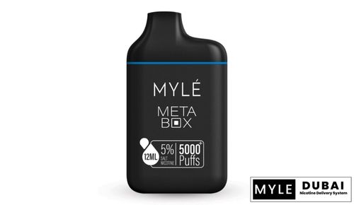 Myle Meta Box Iced Blue Razz Disposable Device