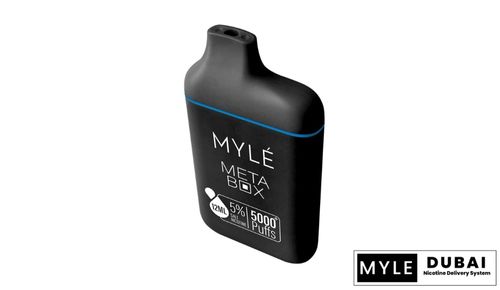 Myle Meta Box Iced Blue Razz Disposable Device