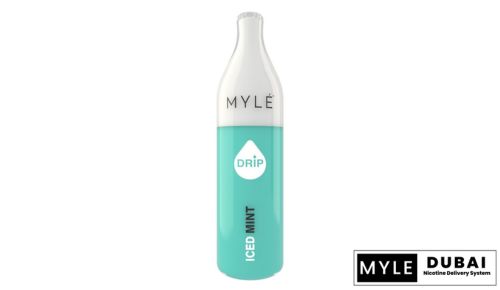 Myle Drip Iced Mint Disposable Device