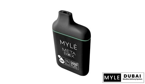 Myle Meta Box Iced Mint Disposable Device