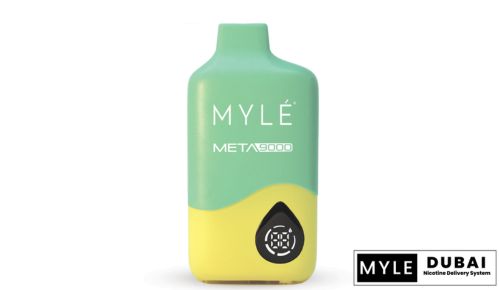 Myle Meta 9000 Lemon Mint Disposable Device