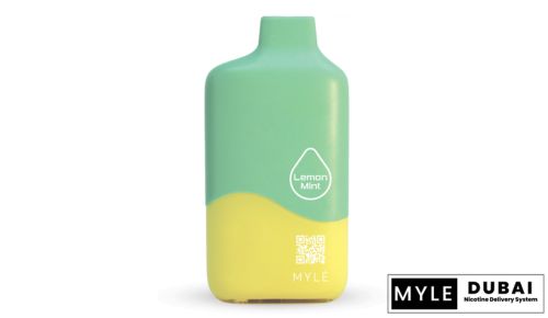 Myle Meta 9000 Lemon Mint Disposable Device