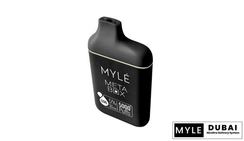 Myle Meta Box Lemon Mint Disposable Device