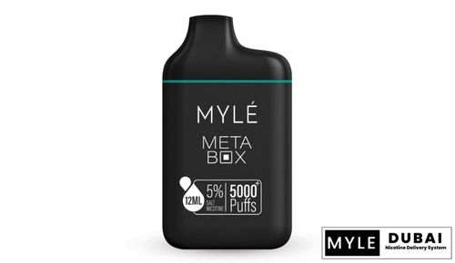 Myle Meta Box Clear Disposable Device