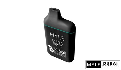 Myle Meta Box Clear Disposable Device