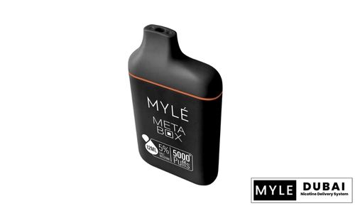 Myle Meta Box Orange Ice Disposable Device