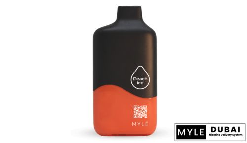 Myle Meta 9000 Peach Ice Disposable Device