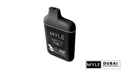 Myle Meta Box Platinum Tobacco Disposable Device