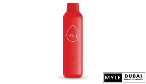 Myle Meta Bar Red Apple Disposable Device