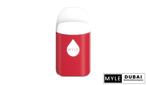 Myle Micro Red Apple Disposable Device