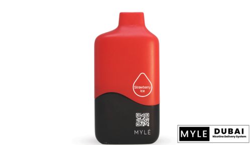 Myle Meta 9000 Strawberry Ice Disposable Device