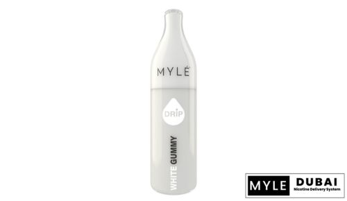 Myle Drip White Gummy Disposable Device